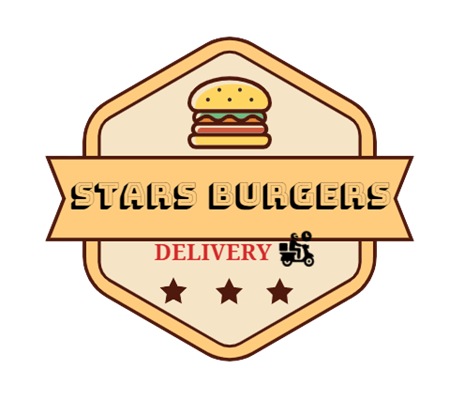 Logo restaurante stars bugers