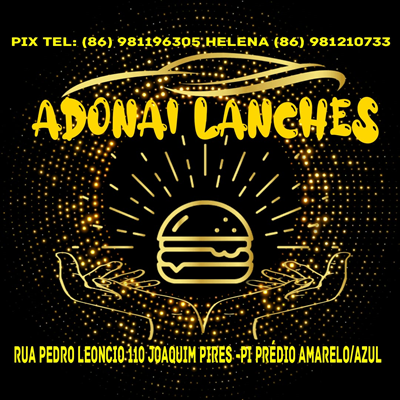 Logo restaurante ADONAI LANCHES
