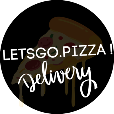Logo restaurante Lets Go Pizza!