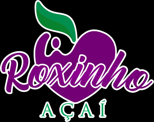 Logo restaurante Roxinho Açaí