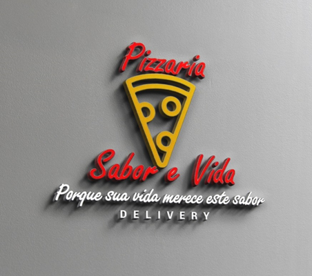 Logo restaurante Pizzaria Sabor e Vida