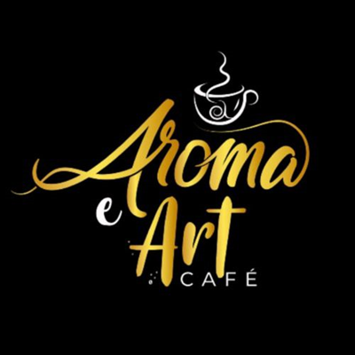 Logo restaurante Aroma e Art Café