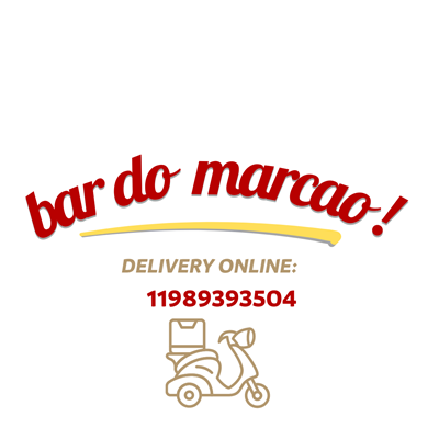 Logo restaurante delivery bar do marcao
