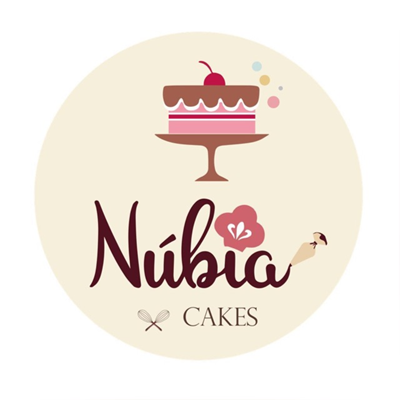 Logo restaurante NUBIA CAKES