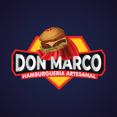 Logo restaurante Don Marco hamburgueria artesanal
