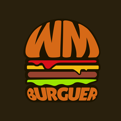 Logo restaurante WM BURGUER