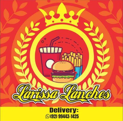 Logo restaurante cupom Larissa Lanches 