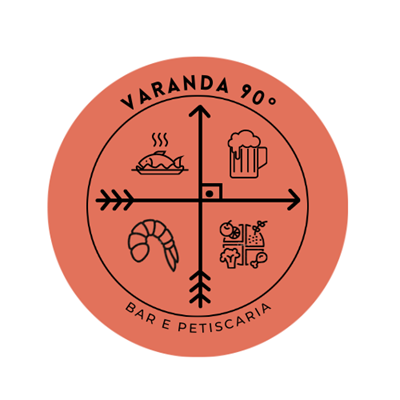 Logo restaurante Cardápio Varanda 90 graus