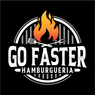 Logo restaurante go fester hamburgueria