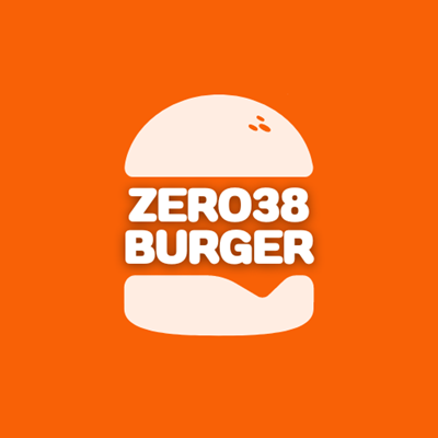 Logo restaurante zero38burger