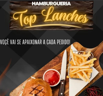 Logo restaurante TOP LANCHES