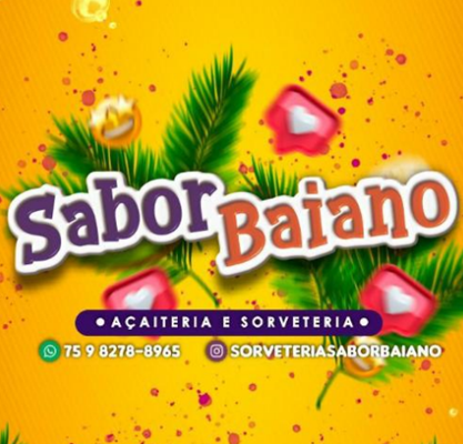 Logo restaurante Açaiteria e Sorveteria Sabor Baiano