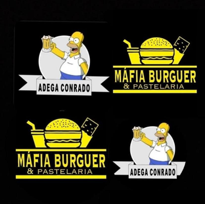 Logo restaurante Adega Conrado & Máfia Burguer