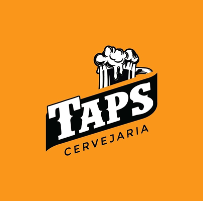 Logo restaurante TAPS Cervejaria e Tap House