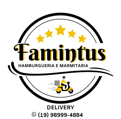 Logo restaurante Famintus Hamburgueria Delivery
