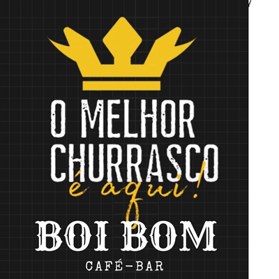 Logo restaurante Boi Bom café-bar