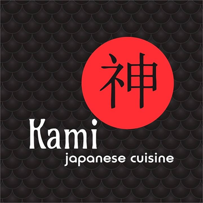 Logo-Restaurante Japonês - KAMI COMIDA JAPONESA