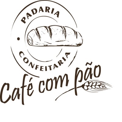 Logo restaurante Padaria Café com Pão