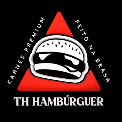 Logo restaurante TH hambúrguer