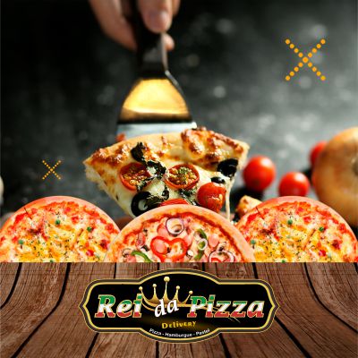 Logo restaurante Rei da Pizza Paulo Afonso