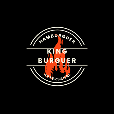 Logo restaurante king burguer