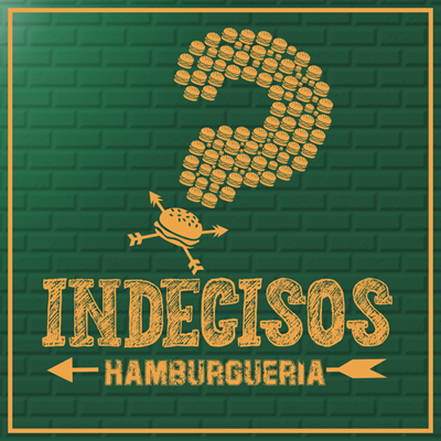 Logo restaurante Indecisos Hamburgueria