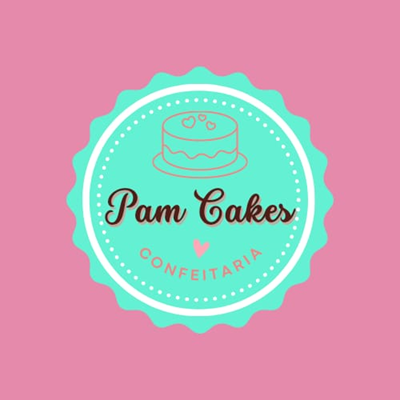 Logo restaurante Pamcakes Confeitaria artesanal