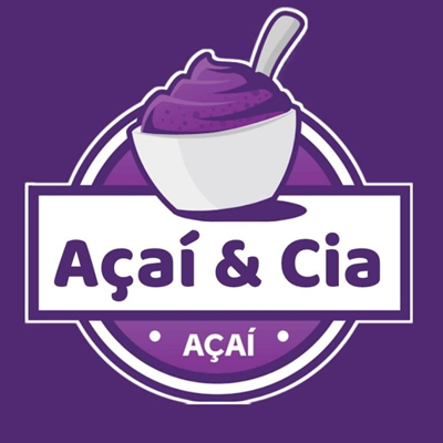 Logo restaurante açai&cia