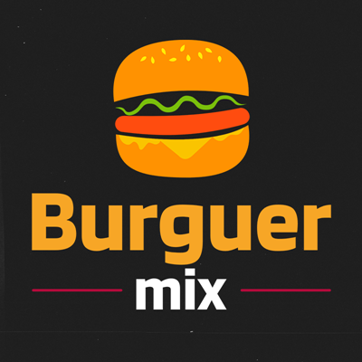Logo restaurante Guaraná Mix | Burguer Mix