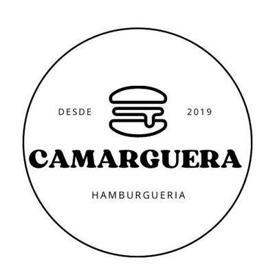 Logo restaurante CAMARGUERA HAMBURGUERIA