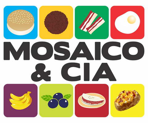 Logo restaurante Mosaico Burguer Ouro Preto