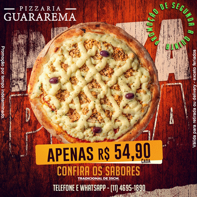 Logo restaurante Pizzaria Guararema