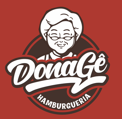 Logo restaurante DonaGê Hamburgueria