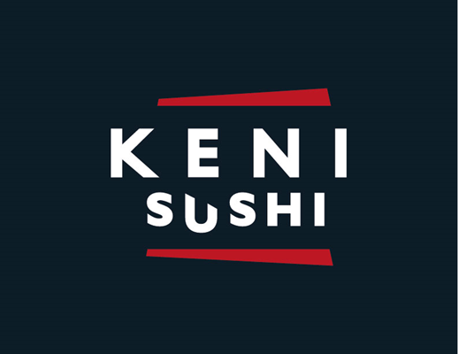 Logo restaurante keni sushi 