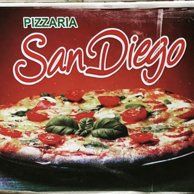 Logo restaurante Pizzaria San Diego