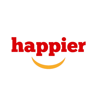 Logo restaurante Happier Burguer & Açaí