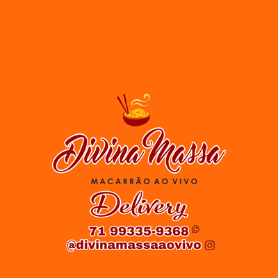 Logo restaurante Divina Massa - Macarrão ao Vivo