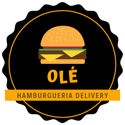 Logo restaurante Olé hamburgueria Delivery