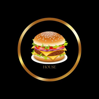 Logo restaurante houseburguer