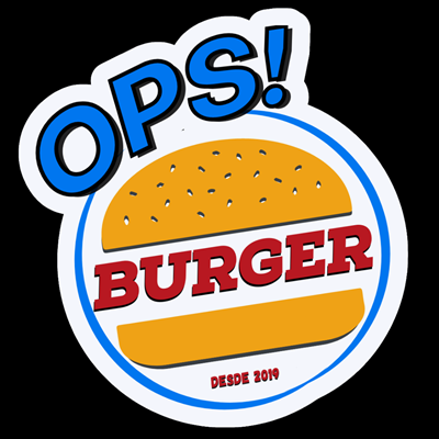 Logo restaurante Ops burger