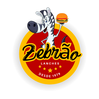 Logo restaurante Zebrão lanches