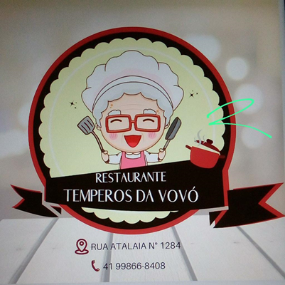 Logo restaurante temperos da vovó