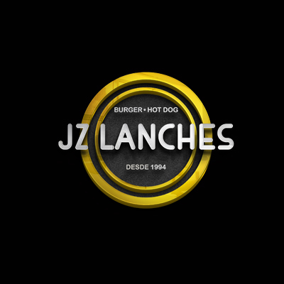 Logo restaurante jz LANCHES 