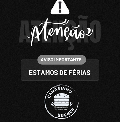 Logo restaurante CANARINHO BURGER