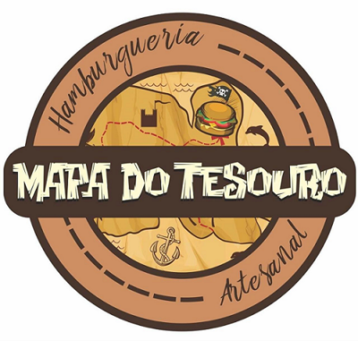 Logo restaurante MAPA DO TESOURO HAMBURGUERIA ARTESANAL