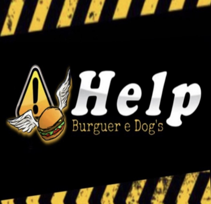 Logo restaurante Help Burguer e Dog’s