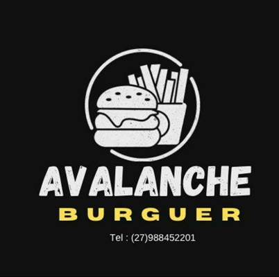 Logo restaurante Avalanche Burguer 