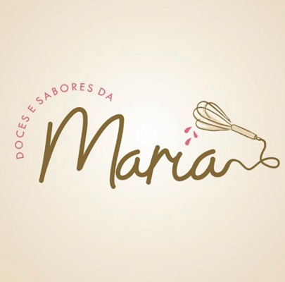 Logo restaurante Doces e sabores Maria