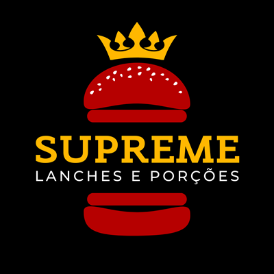Logo restaurante Supreme Lanches e Porções