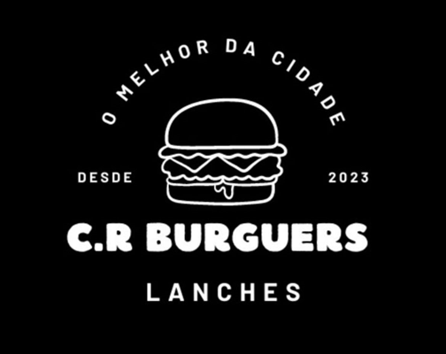 Logo restaurante C.R Burguers